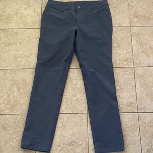 lululemon athletica Blue Straight-Leg Pants